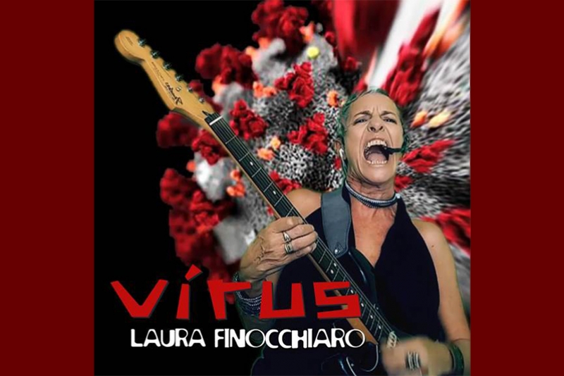 LAURA FINOCCHIARO LAN&Ccedil;A MAIS UM SINGLE PAND&Ecirc;MICO: "V&Iacute;RUS" &ndash; (30/7)
