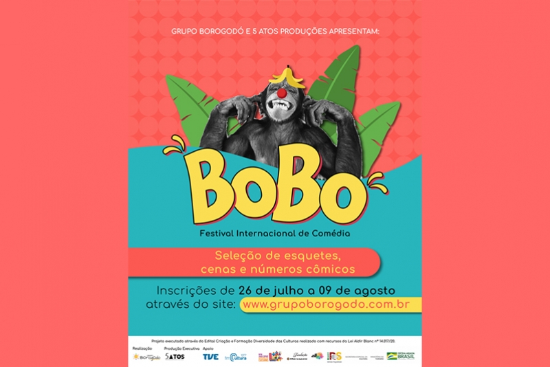 FESTIVAL INTERNACIONAL DE COM&Eacute;DIA EST&Aacute; COM INSCRI&Ccedil;&Otilde;ES ABERTAS AT&Eacute; 9 DE AGOSTO