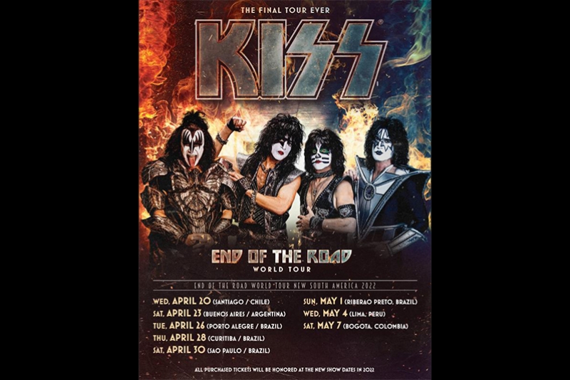 KISS - NOVA DATA EM PORTO ALEGRE