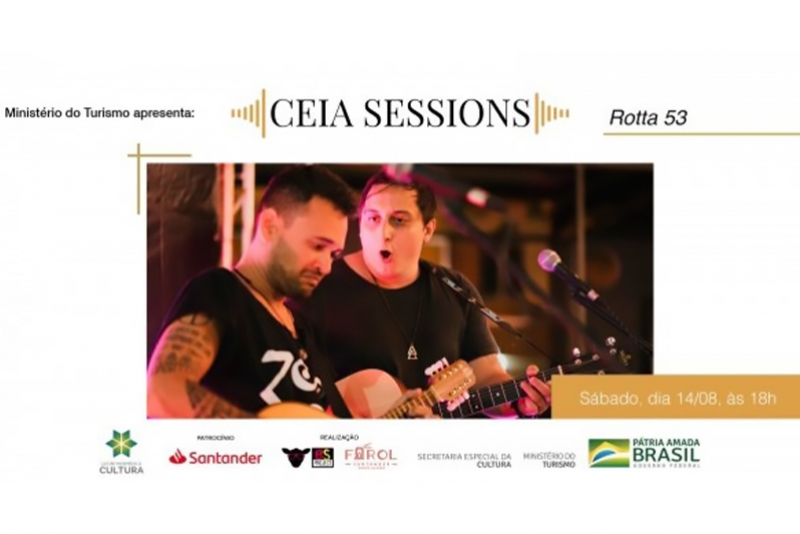 ROTTA 53 APRESENTAR&Aacute; TRILHAS SONORAS DE CL&Aacute;SSICOS DA S&Eacute;TIMA ARTE NO &ldquo;CEIA SESSIONS" DIA 14 DE AGOSTO (S&Aacute;BADO), &Agrave;S 18H