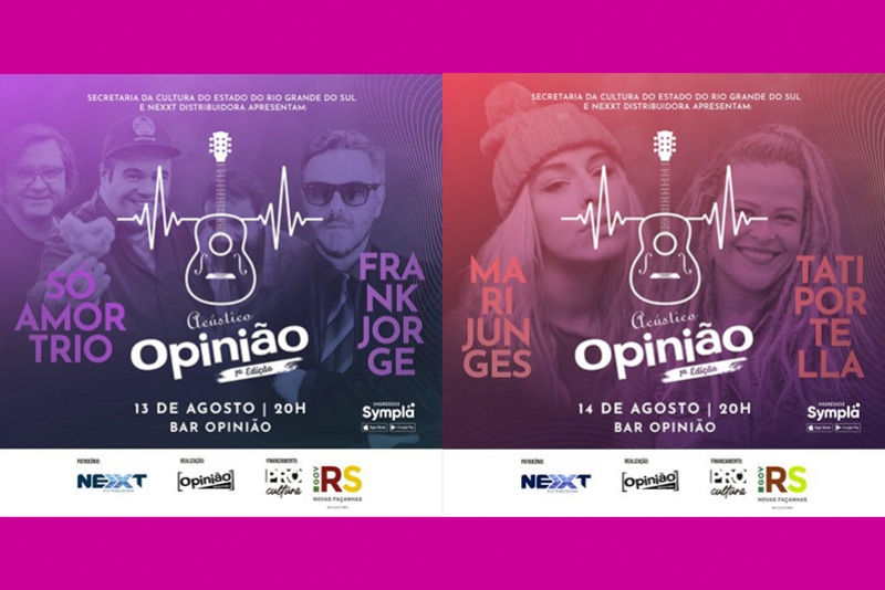 AC&Uacute;STICO OPINI&Atilde;O - PROGRAMA&Ccedil;&Atilde;O DO SEGUNDO FINAL DE SEMANA