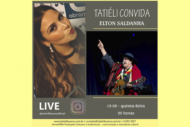 EU SOU DO SUL - ELTON SALDANHA ESTAR&Aacute; NO TATI&Eacute;LI CONVIDA DESTA QUINTA