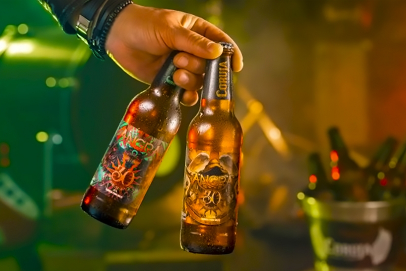 ANGRA: CERVEJARIA CORUJA LAN&Ccedil;A AS CERVEJAS DE 30 ANOS DA BANDA
