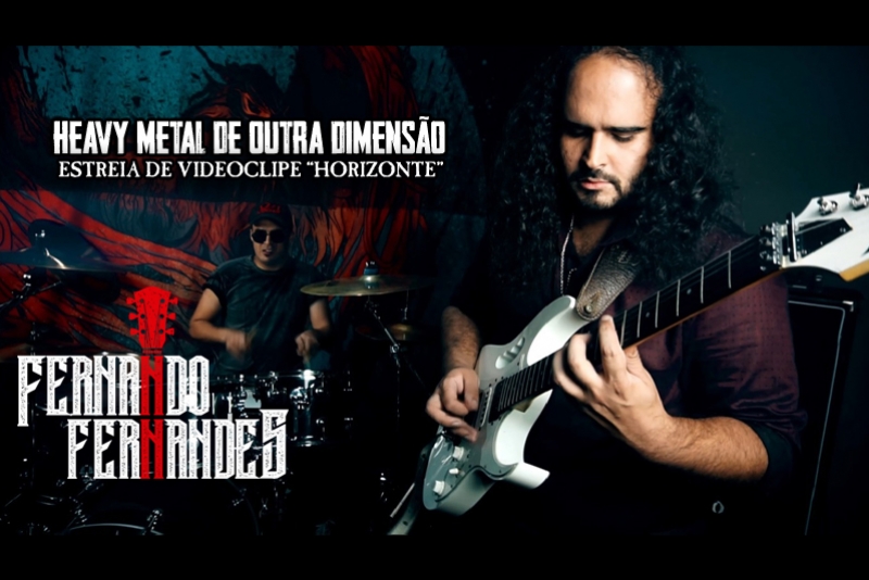 GUITARRISTA FERNANDO FERNANDES LAN&Ccedil;A V&Iacute;EDO CLIPE DO SINGLE &ldquo;HORIZONTE&rdquo;