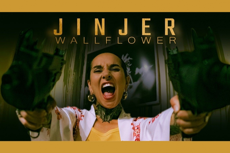 JINJER LAN&Ccedil;A NESTA SEXTA-FEIRA, 27/08, O T&Atilde;O AGUARDADO &Aacute;LBUM "WALLFLOWERS" 