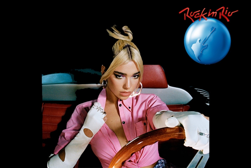 ROCK IN RIO 2022 CONFIRMA DUA LIPA COMO HEADLINER DO DIA 11 DE SETEMBRO