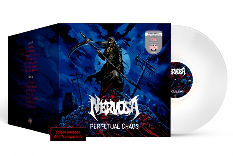 NERVOSA: LP DE &ldquo;PERPETUAL CHAOS&rdquo; CHEGA AO BRASIL EM DUAS EDI&Ccedil;&Otilde;ES