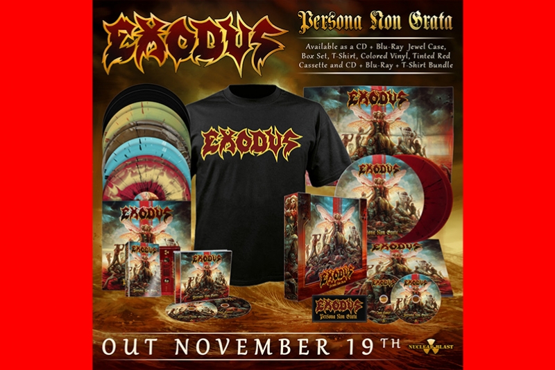 EXODUS LAN&Ccedil;A LYRIC VIDEO PARA SEGUNDO SINGLE 'CLICKBAIT'