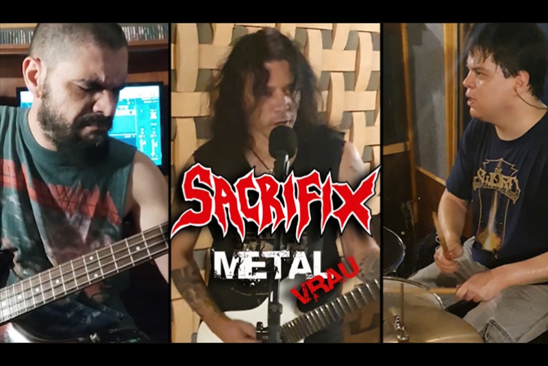 METAL VRAU LAN&Ccedil;A NOVO VIDEOCLIPE DOS THRASHERS DO SACRIFIX