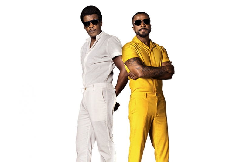 "IRM&Atilde;OS"- SEU JORGE E ALEXANDRE PIRES, DIA 29 DE JANEIRO DE 2022, NO MAORI BEACH CLUB