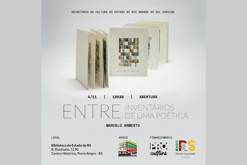 MARCELO ARMESTO INAUGURA EXPOSI&Ccedil;&Atilde;O NA BIBLIOTECA P&Uacute;BLICA DIA 04/11