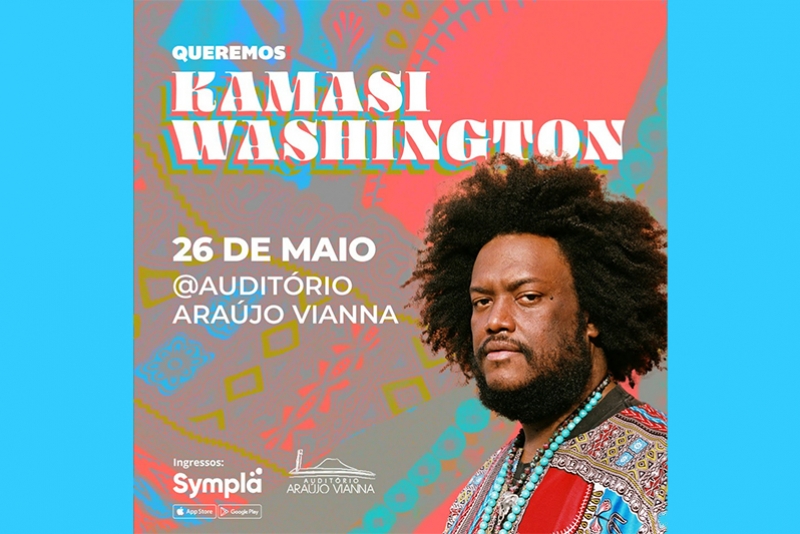 AUDIT&Oacute;RIO ARA&Uacute;JO VIANNA E QUEREMOS! APRESENTAM KAMASI WASHINGTON