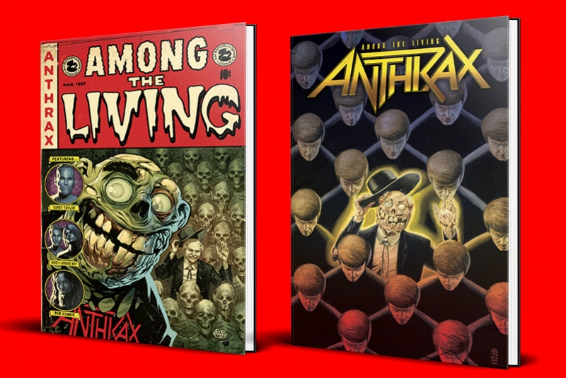 ANTHRAX: HQ DE &ldquo;AMONG THE LIVING&rdquo; CHEGA NO BRASIL
