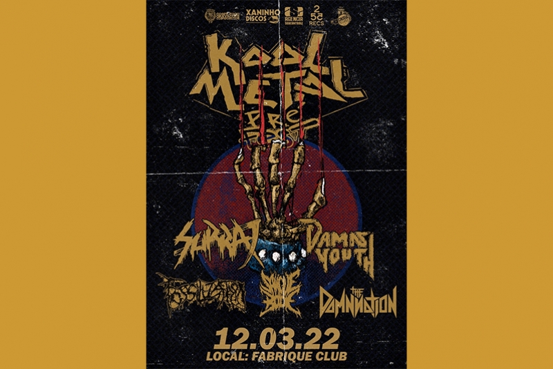 KOOL METAL ANUNCIA PR&Eacute;-FEST COM SURRA, DAMN YOUTH E MAIS TR&Ecirc;S BANDAS