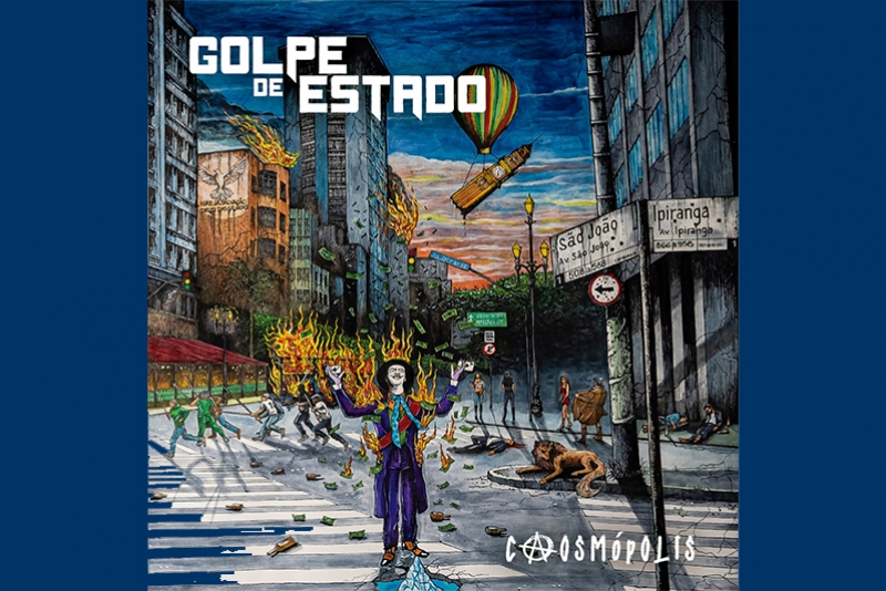 GOLPE DE ESTADO:  BANDA LAN&Ccedil;A SEU NOVO &Aacute;LBUM &ldquo;CAOSM&Oacute;POLIS&rdquo;