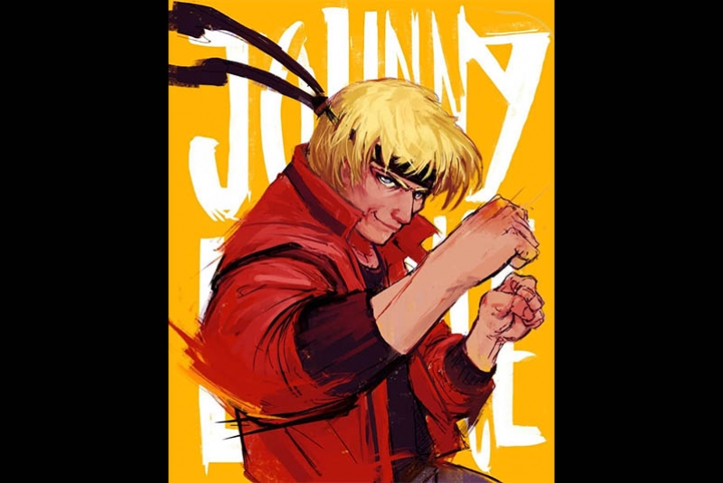 ANDR&Eacute; MEISTER UNE OS MUNDOS DE COBRA KAI E STREET FIGHTER EM S&Eacute;RIES DE ILUSTRA&Ccedil;&Otilde;ES