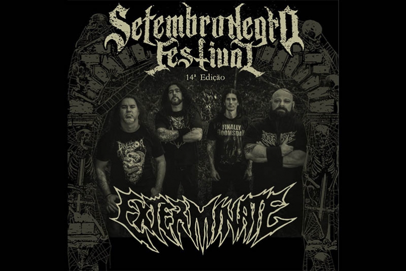 EXTERMINATE: GA&Uacute;CHOS TRAZEM SEU BRUTAL DEATH METAL AO SETEMBRO NEGRO 2022