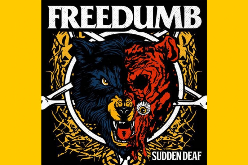 "SUDDEN DEAF" &Eacute; O SEGUNDO SINGLE DOS NORUEGUESES DO FREEDUMB, FAIXA FAZ PARTE DO &Aacute;LBUM "SOCIAL HANGOVER"