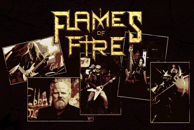 FLAMES OF FIRE: &Aacute;LBUM DE ESTR&Eacute;IA DE SUPERGRUPO SUECO &Eacute; LAN&Ccedil;ADO