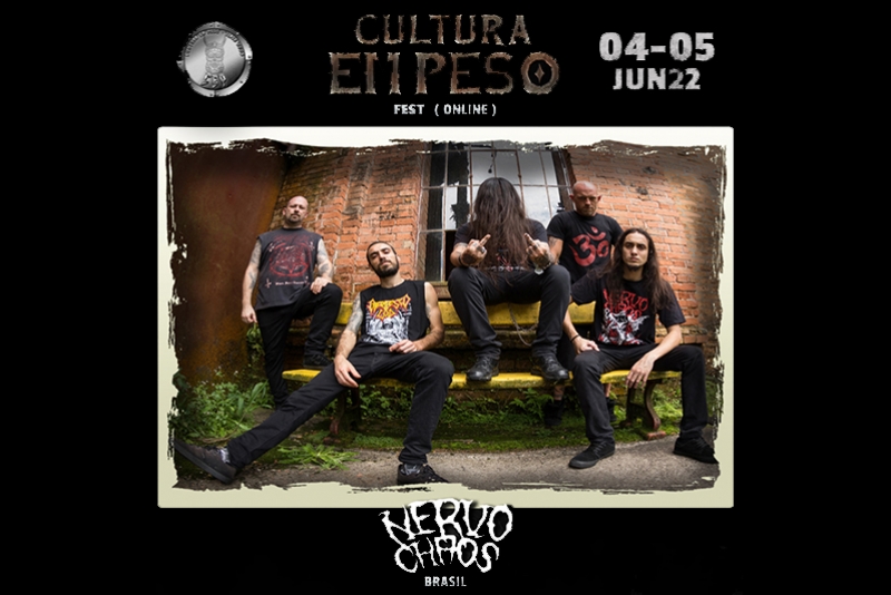 CULTURA EM PESO FEST ANUNCIA NERVOCHAOS COMO PRIMEIRO HEADLINER