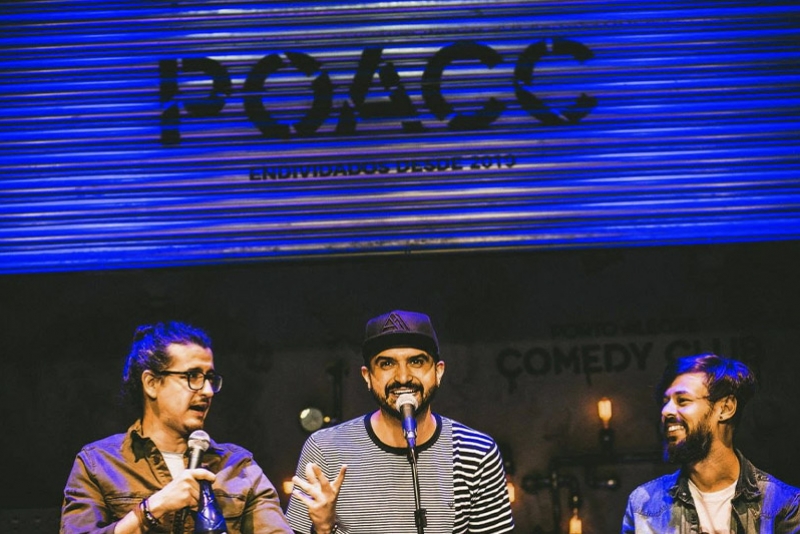 POA COMEDY CLUB COMEMORA 3 ANOS NO ARA&Uacute;JO VIANNA COM CONVIDADOS