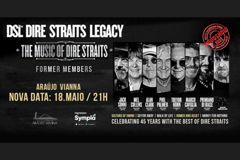 AUDIT&Oacute;RIO ARA&Uacute;JO VIANNA APRESENTA DIRE STRAITS LEGACY