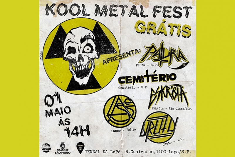 PR&Eacute;-KOOL METAL FEST TEM EDI&Ccedil;&Atilde;O GRATUITA NESTE DOMINGO EM S&Atilde;O PAULO