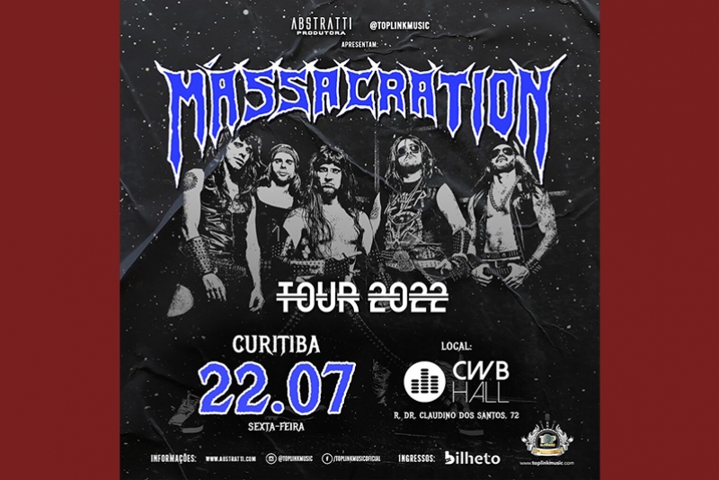 MASSACRATION VOLTA AOS PALCOS COM SHOW ESPECIAL EM CURITIBA