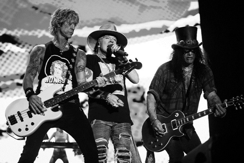 WELCOME TO THE JUNGLE: GUNS N' ROSES CONFIRMA SHOW EM MANAUS