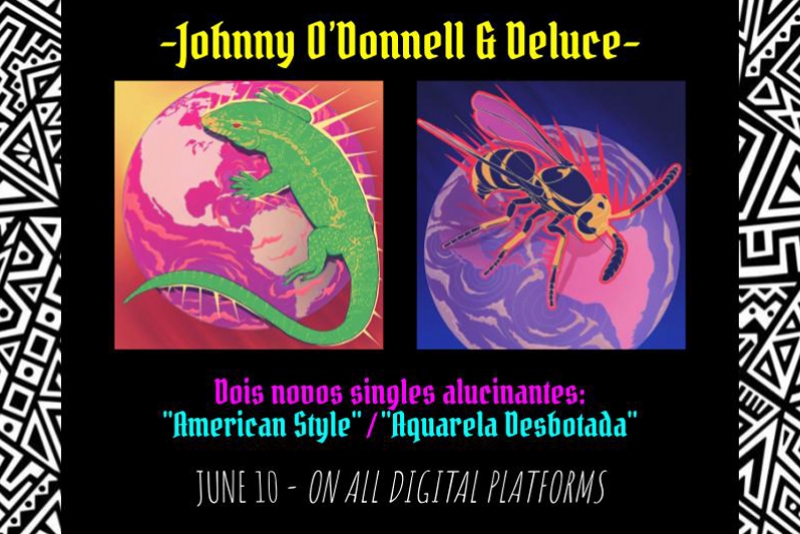 DELUCE (VOCALISTA DOS CARTOLAS) LAN&Ccedil;A NOVO TRABALHO EM PARCERIA COM O ESTADUNIDENSE JOHNNY O'DONNELL