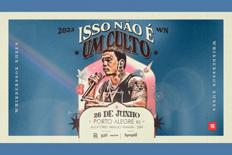 WHINDERSSON NUNES APRESENTA SEU NOVO SHOW COM 2 SESS&Otilde;ES ESGOTADAS NO ARA&Uacute;JO VIANNA