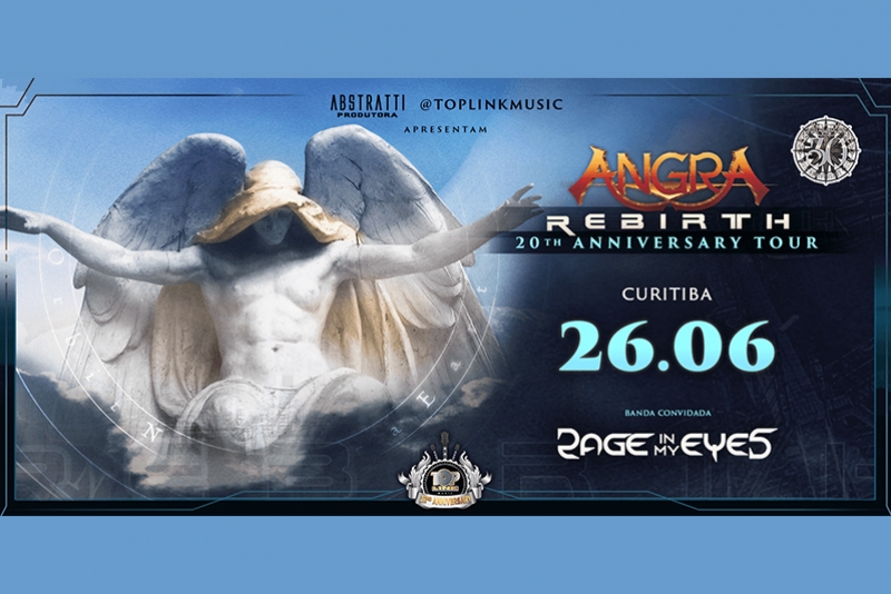 ANGRA DISPONIBILIZA LOTE EXTRA DE INGRESSOS PARA APRESENTA&Ccedil;&Atilde;O EM CURITIBA