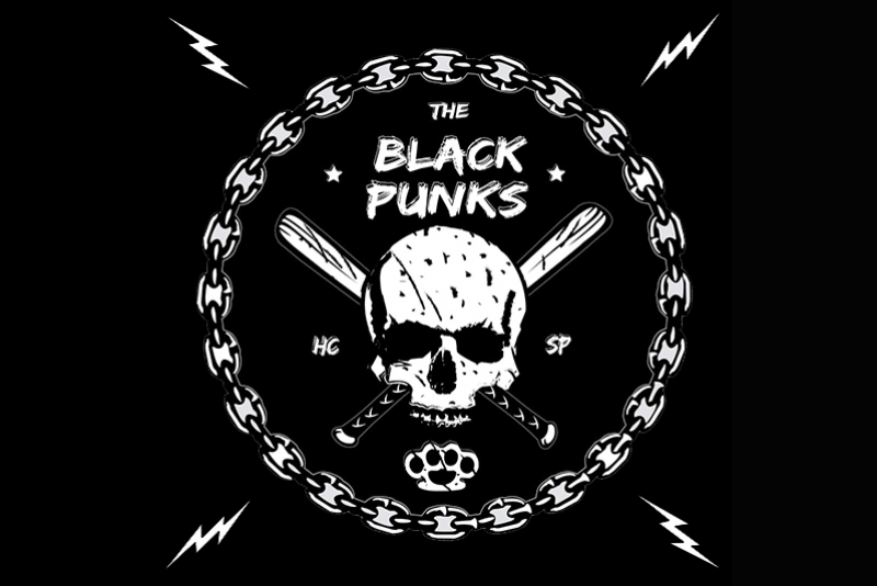 THE BLACK PUNKS LAN&Ccedil;A HOJE O EP  PELO SELO LATINO ELECTRIC FUNERAL RECORDS