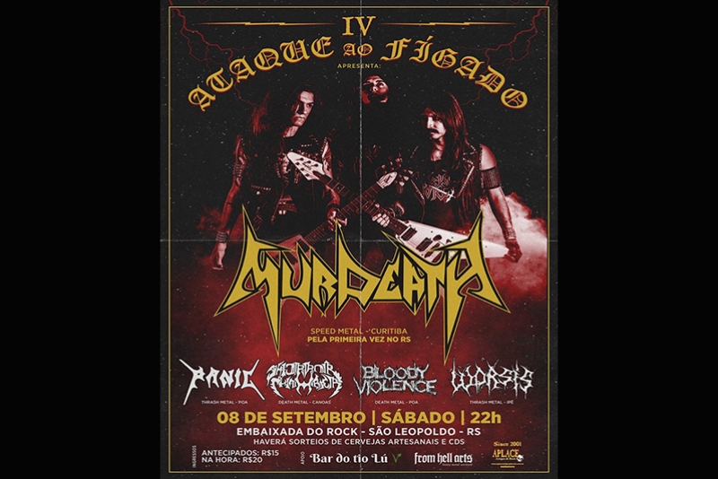 BLOODY VIOLENCE: CONFIRMADO NA 4a EDIÇÃO DO 