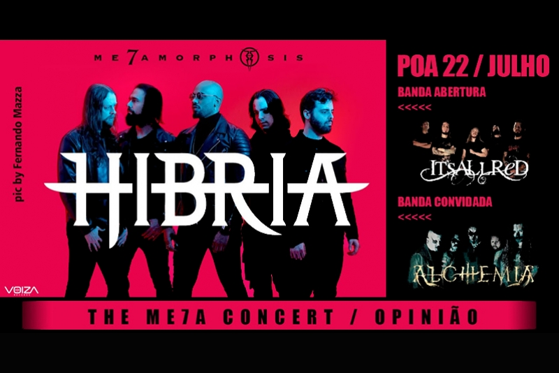 INGRESSO DUPLO - HIBRIA E CONVIDADOS EM NOITE DO METAL NO OPINI&Atilde;O