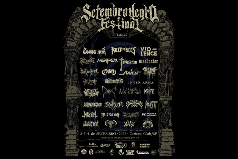 SETEMBRO NEGRO FESTIVAL 2022: LINE UP DO FESTIVAL SOFRE ALTERA&Ccedil;&Otilde;ES