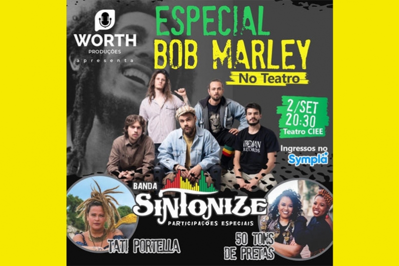 PROJETO &ldquo;ESPECIAL BOB MARLEY NO TEATRO&rdquo; GANHA PRIMEIRA EDI&Ccedil;&Atilde;O EM PORTO ALEGRE