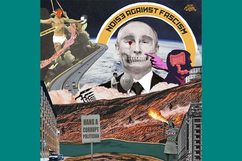 COLET&Acirc;NEA "NOISE AGAINST FASCISM" RE&Uacute;NE 14 BANDAS NACIONAIS
