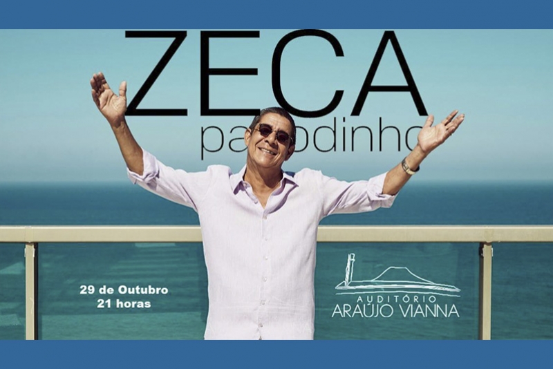 ZECA PAGODINHO APRESENTA SHOW COMEMORATIVO NO ARA&Uacute;JO VIANNA