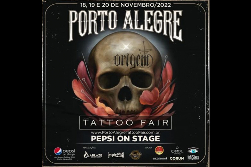 TATTOO FAIR PORTO ALEGRE | NOVA CONVEN&Ccedil;&Atilde;O ACONTECE DIAS 18, 19 E 20 DE NOVEMBRO