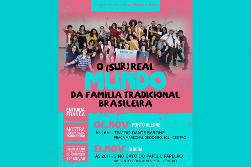 TEATRO "DANTE BARONE" TEM MOSTRA DE TEATRO-F&Oacute;RUM NESTE DOMINGO