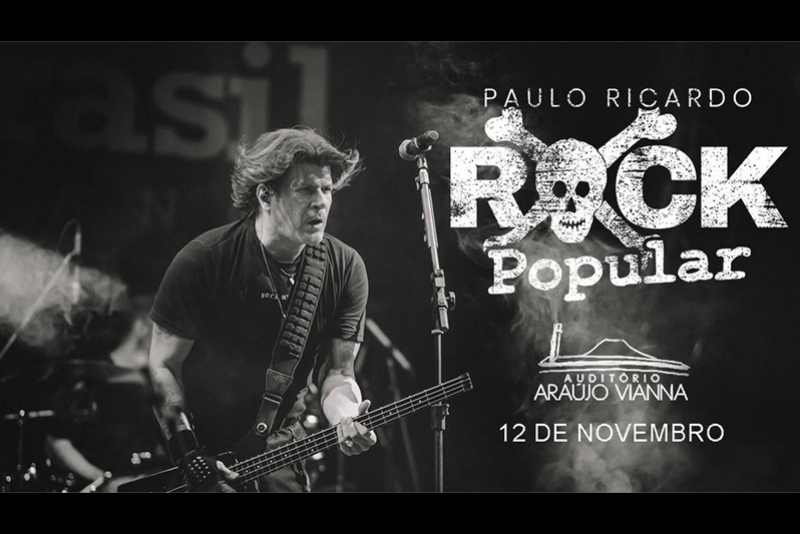 PAULO RICARDO TOCA CL&Aacute;SSICOS DO ROCK NO ARA&Uacute;JO VIANNA NO PR&Oacute;XIMO S&Aacute;BADO (12/11)