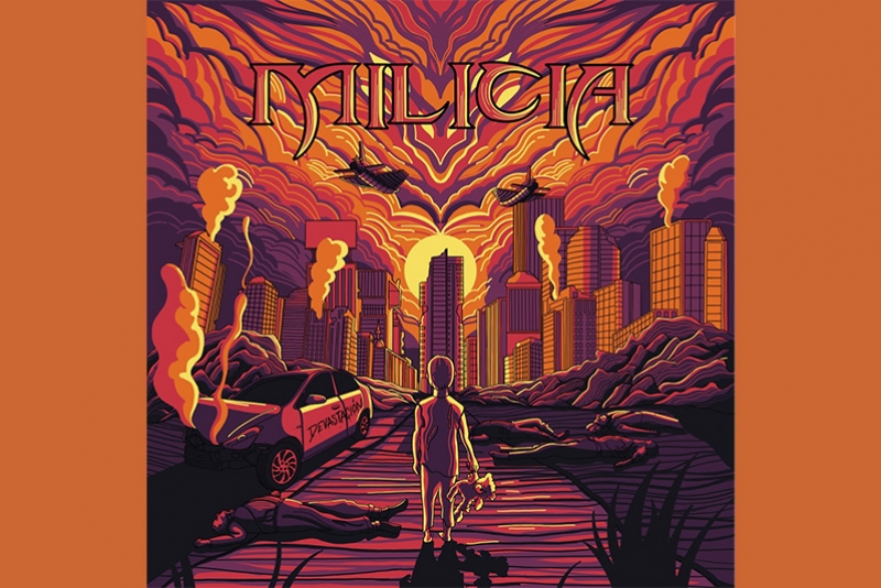 BANDA MEXICANA "MILICIA" LAN&Ccedil;A SEU PRIMEIRO &Aacute;LBUM &ldquo;DEVASTACI&Oacute;N&rdquo; DIA 26 DE NOVEMBRO