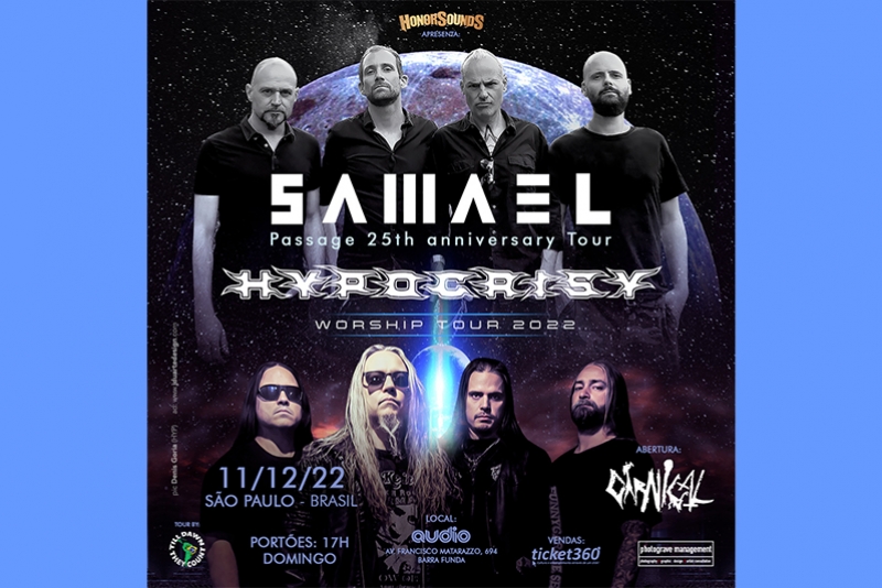 FEN&Ocirc;MENO DA INTERNET, CARNI&Ccedil;AL FAR&Aacute; ABERTURA DOS SHOWS DO HYPOCRISY E SAMAEL EM S&Atilde;O PAULO