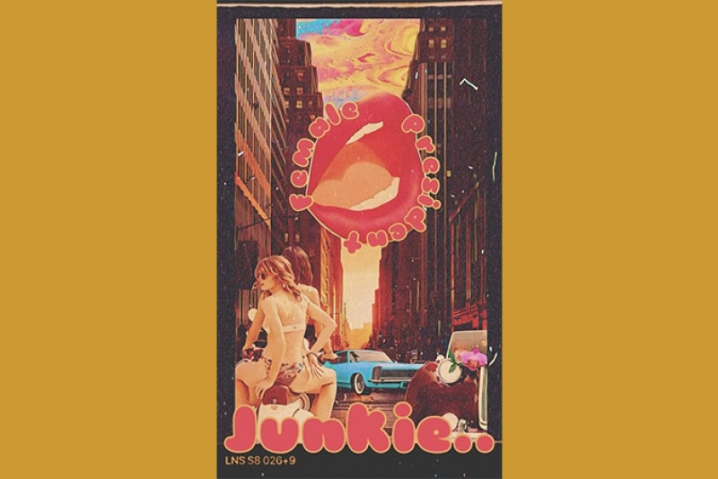 ROCK TRIO AMERICANO FEMALE PRESIDENT LAN&Ccedil;A NOVO SINGLE "JUNKIE"