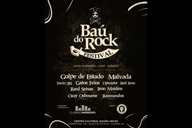OPERADOR PARTICIPA DO BA&Uacute; DO ROCK FESTIVAL AO LADO DO MALVADA E GOLPE DE ESTADO
