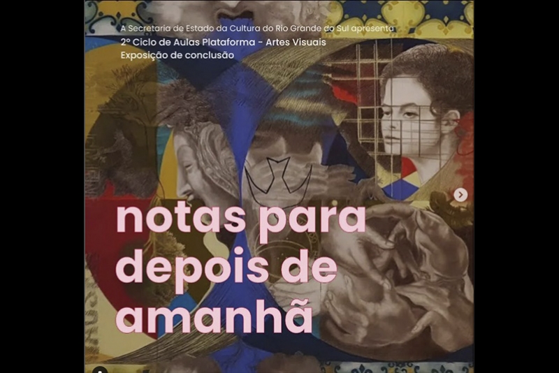 GALERIA AUGUSTO MEYER INAUGURA &ldquo;NOTAS PARA DEPOIS DE AMANH&Atilde;&rdquo;