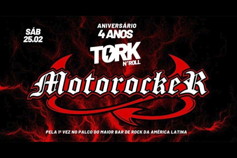 MOTOROCKER ANUNCIA APRESENTA&Ccedil;&Atilde;O ESPECIAL NO PALCO DO TORK&rsquo;N ROLL