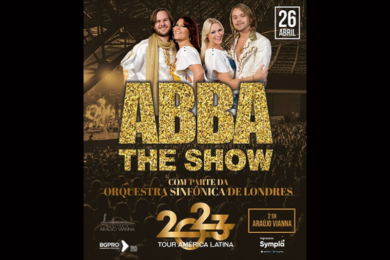 ABBA THE SHOW NO PALCO DO ARA&Uacute;JO VIANNA 