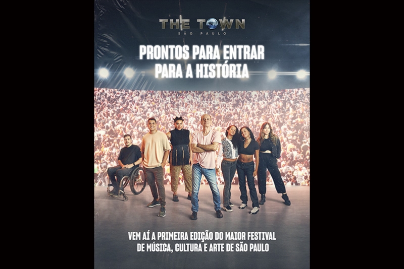 THE TOWN CONVIDA NEY MATOGROSSO PARA CONVOCAR O P&Uacute;BLICO A ENTRAR PARA HIST&Oacute;RIA E FAZER PARTE DA PRIMEIRA EDI&Ccedil;&Atilde;O DO FESTIVAL 